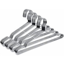 Stainless Steel Coat Hangers – Ultra-Slim 17.7in, 40-Pack