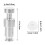 Pressure Cooker Float Valve Replaceable Valves Pot Hose Silver 2