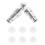 Pressure Cooker Float Valve Replaceable Valves Pot Hose Silver 4