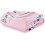 Pătură de pluș Peanuts Snoopy catifea loft spring roz twin 1