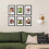 Ensemble de 5 cadres photo 18x24 2