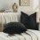 Housses de coussin en chenille double face 66 x 66 cm, lot de 2 5