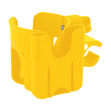 Suporte para copo e celular para cadeira de rodas Walker, preto.