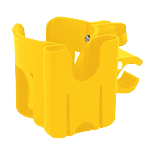 Suporte para copo e celular para cadeira de rodas Walker, preto.