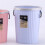 Corbeille à déchets de cuisine violette 12 L 6