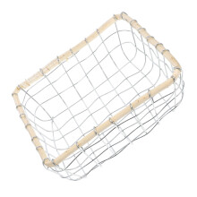 Snack Basket Small Wire Basket Woven Storage Basket 21.00X21.00X8.00CM