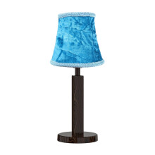 1Pack Blue Cloth Metal Square Lampshade for Table Lamps with Soft Lighting Decorative Effect 12x0.39in
