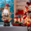 Estatueta de Papai Noel para decoração de Natal, 30 cm (12 polegadas) 4