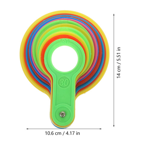 Fruit Picker Measurement Ring Plastic 2 pcs 1