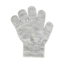 White Toddler Mittens for Kids 1-3 Years, Full-Finger Winter Gloves Compatible with Little Boys & Girls, Ages 5-12