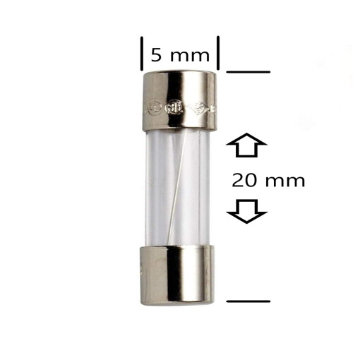 (Συσκευασία 6) Ασφάλειες ταχείας καύσης GMA4Amp125Volt0,2x0,78 ίντσες/5x20mm Μεταχειρισμένα 1