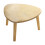 Mesa de centro triangular curva para varanda ou quarto. 2