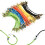 Mini-Gummiseile mit Haken, 25 cm, 12er-Pack 1