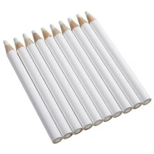10 Pieces Pencil Wax Nail Picker Rhinestone Dotting Pen Gems Tool White Picking Nails Crystal Manicure