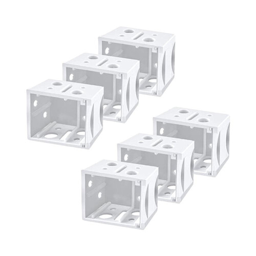 Blind Brackets White Profile Box Mounting BracketsWindow Bracket Blinds L7C1