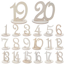 Träbordsnummer Beige Bas 120 Delar