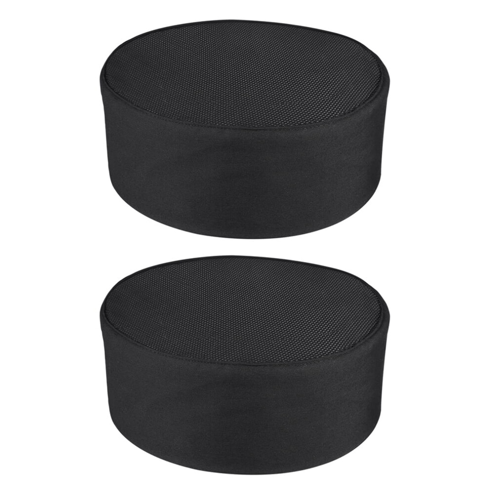 Chef Hat Hats Cap Works Kitchen Cooking Unisex Beanie Vent Elastic Catering Chefs Cook Men Service 9110895794661