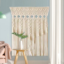 DENEST Wall Hanging Wall Tapestry Large Bohemian Wall Hanging Door Window Curtains