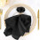 10 Pieces 20" Black Polyester Napkins Wedding Kitchen 2