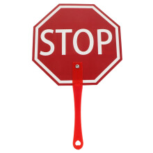 Hand Holding Sign Props Signs Stop Slow Sign with Handle Teacher Classroom Supplies Hand Stop School Sign Student