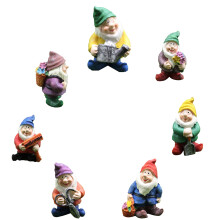 1 PCS Seven Dwarfs Figurines – Miniature Decor for Fairy Garden, Dollhouse, Micro Landscape & Cake Toppers