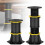 Bed Support Legs Adjustable 8.5-13 Inch Black Plastic 2 Pcs 1