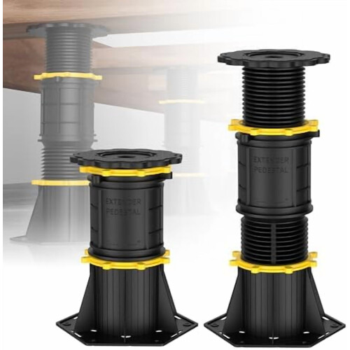 Pieds de support de lit réglables 8,5–13 po (4 pièces)