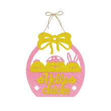 Decorazioni pasquali: ornamenti da appendere a forma di uovo e coniglietto in stile cartone animato, articoli per feste – compatibili con la festa