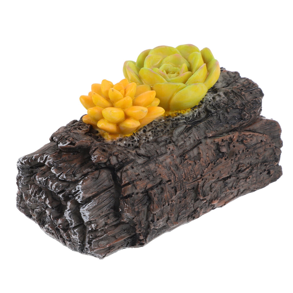 Hider Outdoor Garden Storage Box Key Hiding Device Vintage Stump 9425574910738