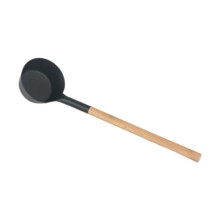Aluminium saunaschep met houten handvat, 350 ml
