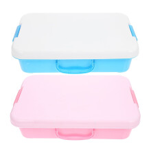 FRCOLOR sand table storage box portable 2 pcs