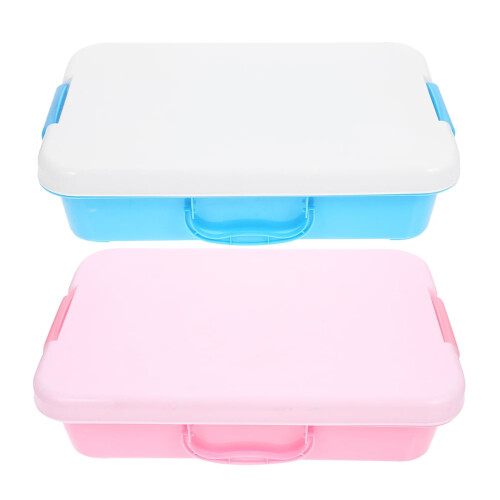 FRCOLOR sand table storage box portable 2 pcs