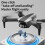 VR FPV Drone με γυαλιά - 2.4G RC τετρακόπτερο με κράτημα ύψους, αποφυγή εμποδίων και διπλή 6