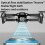 VR FPV Drone με γυαλιά - 2.4G RC τετρακόπτερο με κράτημα ύψους, αποφυγή εμποδίων και διπλή 8