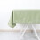 BalsaCircle10Pièces 54" x 54" Nappes carrées en polyester vert eucalyptus 6