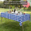 Blue Gingham Disposable Tablecloths 54x108 in (3 pcs) 5