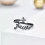 Geloofsring met kruisontwerp, unisex open vingerring 6