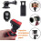 Phone Tripod Stand with Wireless Remote, Flexible & Adjustable Holder Compatible with iPhone, Android, Samsung, Compact Cameras 5