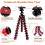 Phone Tripod Stand with Wireless Remote, Flexible & Adjustable Holder Compatible with iPhone, Android, Samsung, Compact Cameras 7