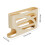 Automatic Rolling Egg Storage Box, Refrigerator Side Door Organizer with Smart Slide System, Multi-Layer Plastic Egg Holder – 12.6x7.09x2.76", 3