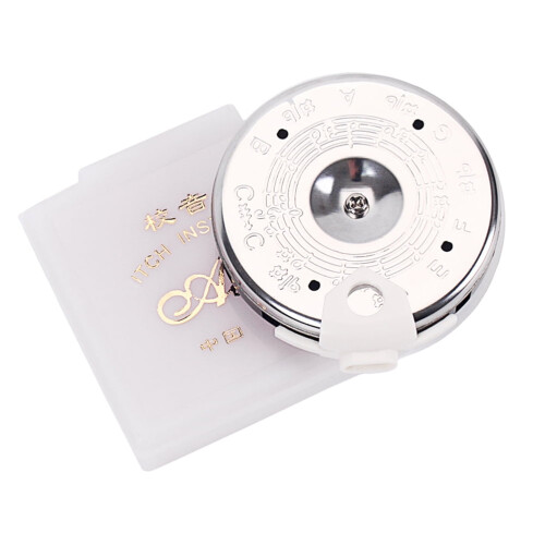 GOOHOCHY B702 13Tone Note Key Chromatic C Pitch Κουρδιστήρι Κιθάρας για Βιολί και Μπάσο με Λευκή Θήκη 2
