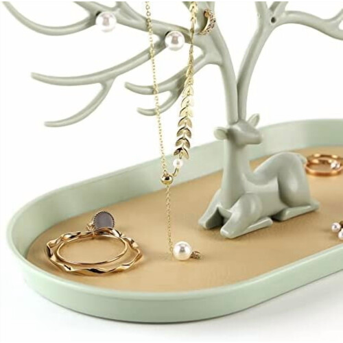 Βάση επίδειξης κοσμημάτων Antlers, κρεμαστή βάση για κρεμαστά σκουλαρίκια, κολιέ, 1