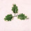 Artificial Holly Berry Picks with Green Leaves 10pcs 2