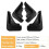 4 Pezzi Parafango Auto Paraspruzzi Paraspruzzi Parafango Parafango per  RX5 2020-2023 Accessori Auto 8