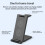 Station de charge sans fil 3-en-1 15 W pour iPhone, Android et iPad 4