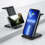 Station de charge sans fil 3-en-1 15 W pour iPhone, Android et iPad 5