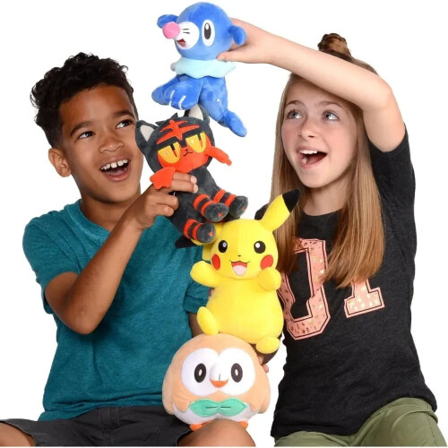 8" Pokémon Plüschtier-Überraschungsbox (3er-Pack) 1
