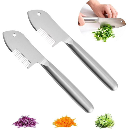 Trancheuse à oignons verts en acier inoxydable – 1 pièce 2