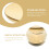 Golden Pot Lid Knobs Stainless Steel Handle Replacements for Kitchen Use 3 Pcs 6