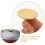 Golden Pot Lid Knobs Stainless Steel Handle Replacements for Kitchen Use 3 Pcs 8